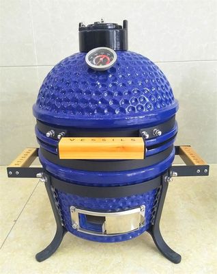 أدوات المطبخ باللون الأزرق الفحمي مقاس 12.5 بوصة شواية سيراميك صغيرة SGS